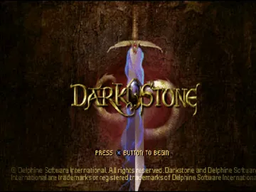 Darkstone (US) screen shot title